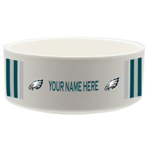 white philadelphia eagles 35oz personalized vertical stripe pet bowl pi5100000 ff 5100338 cee5b761002dd26b7822 full