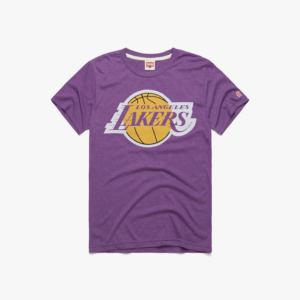 Los Angeles Lakers Logo 01011065927 royal purple flat