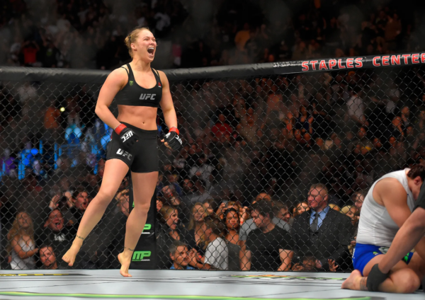Sanneh Ronda Rousey Continues to Dominate UFC