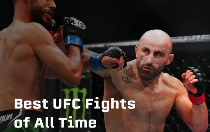Best UFC Fights of All Time