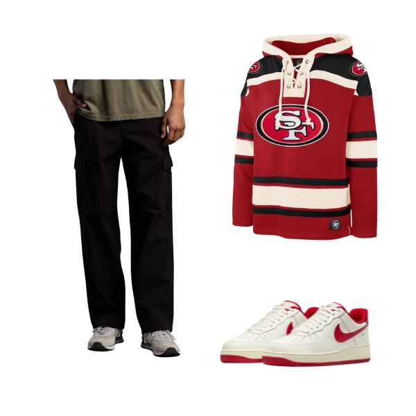 49ers outfit idea - Attending a 49ers game IRL