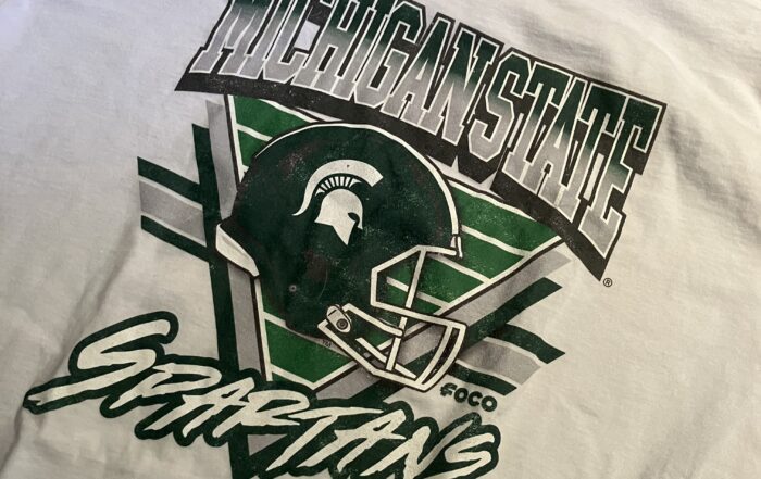 FOCO t shirts review. Michigan State t shirt photo by Beau Hayhoe