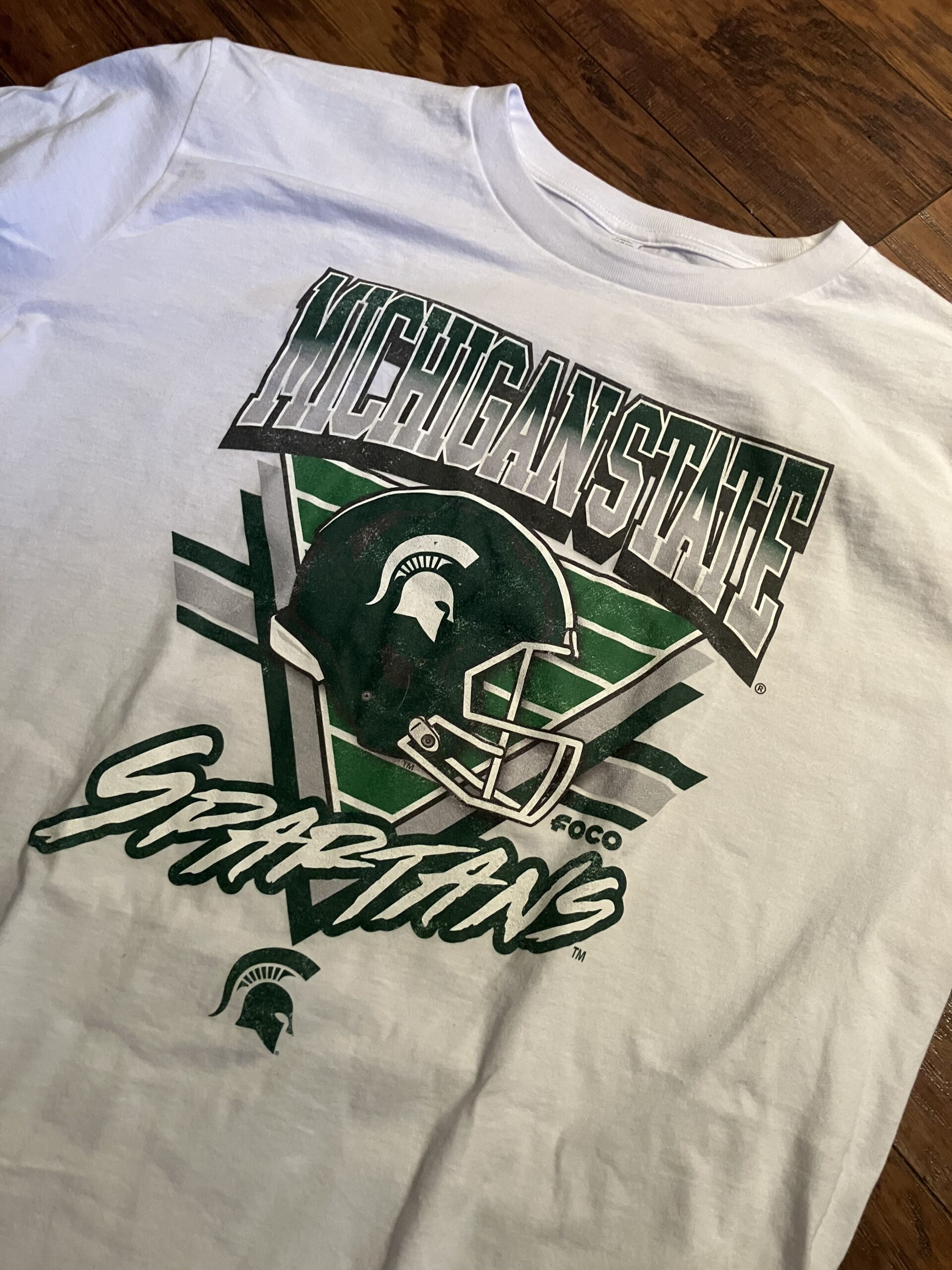 FOCO t shirts review. Michigan State t shirt photo by Beau Hayhoe