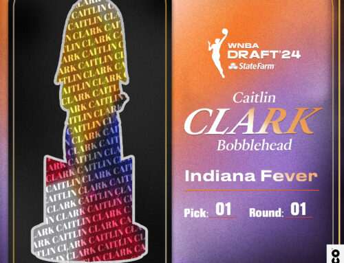Caitlin Clark Draft Night Bobblehead by FOCO