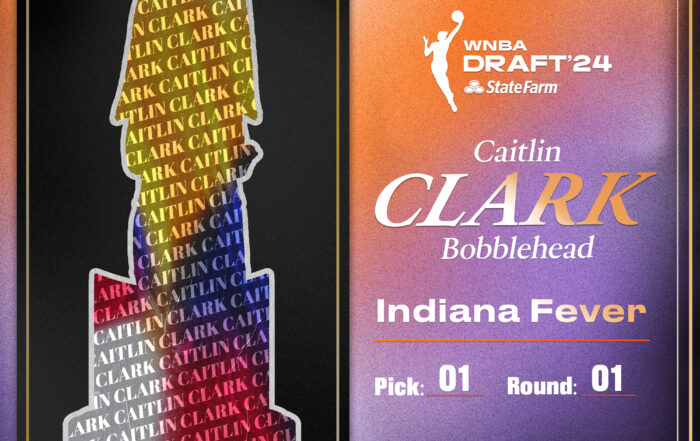 New Caitlin Clark Draft Night Bobblehead by FOCO