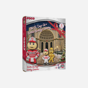 Ohio State Buckeyes Mascot Bobblehead Advent Calendar